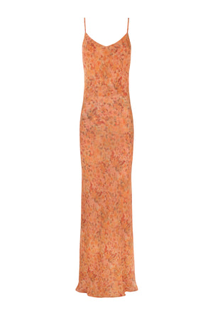 Bibi, long printed dress