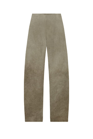 Bimba, pantalón en lino maltinto gris piedra