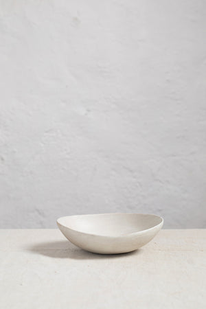 Oval bowl Blanc