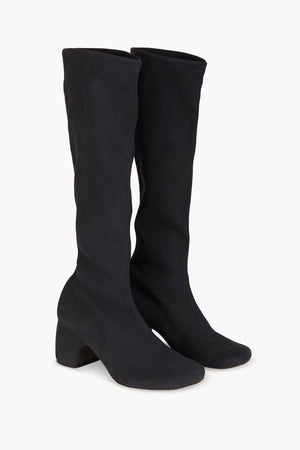Amara, botas altas de ante grafito