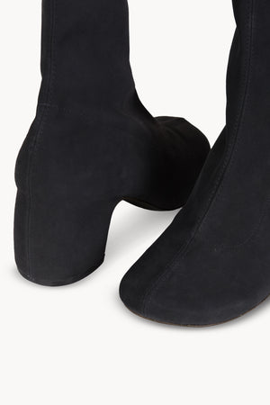 Amara, botas altas de ante grafito
