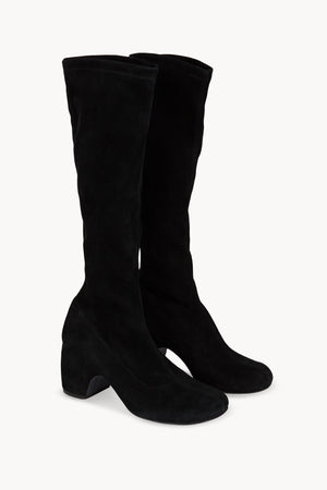 Amara, botas altas de ante negro