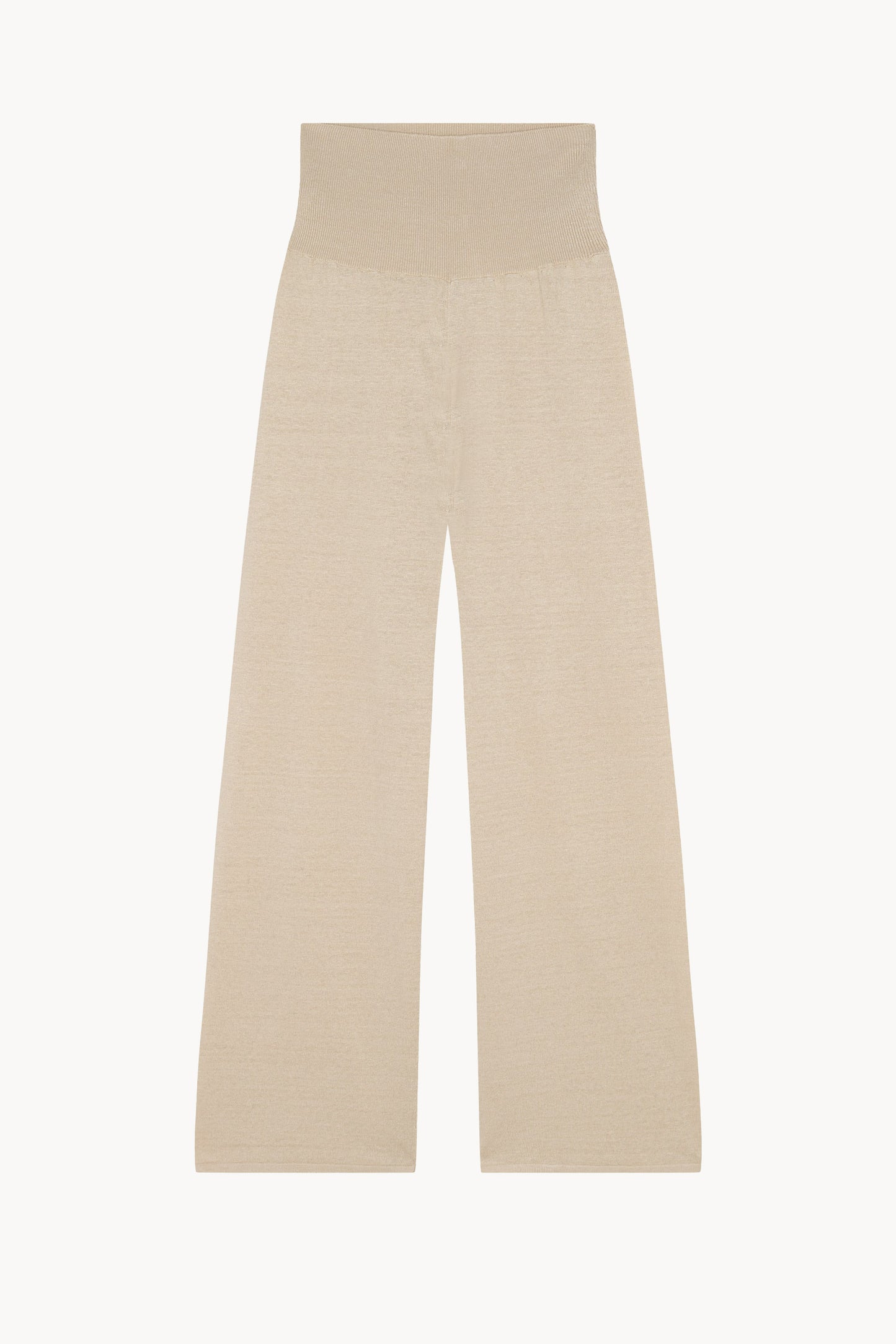 Botanica, pantalon en punto de lino crudo