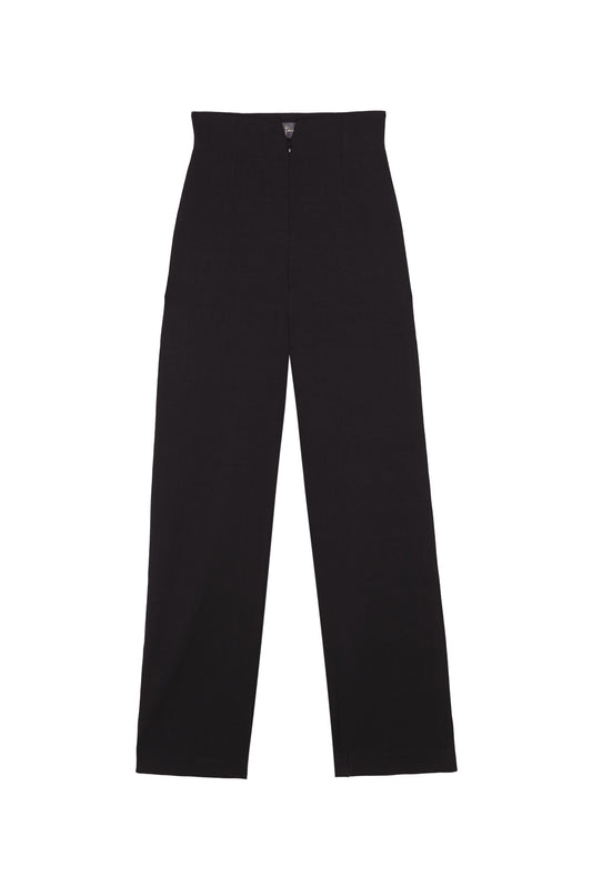 Bowie, pantalon de talle alto negro