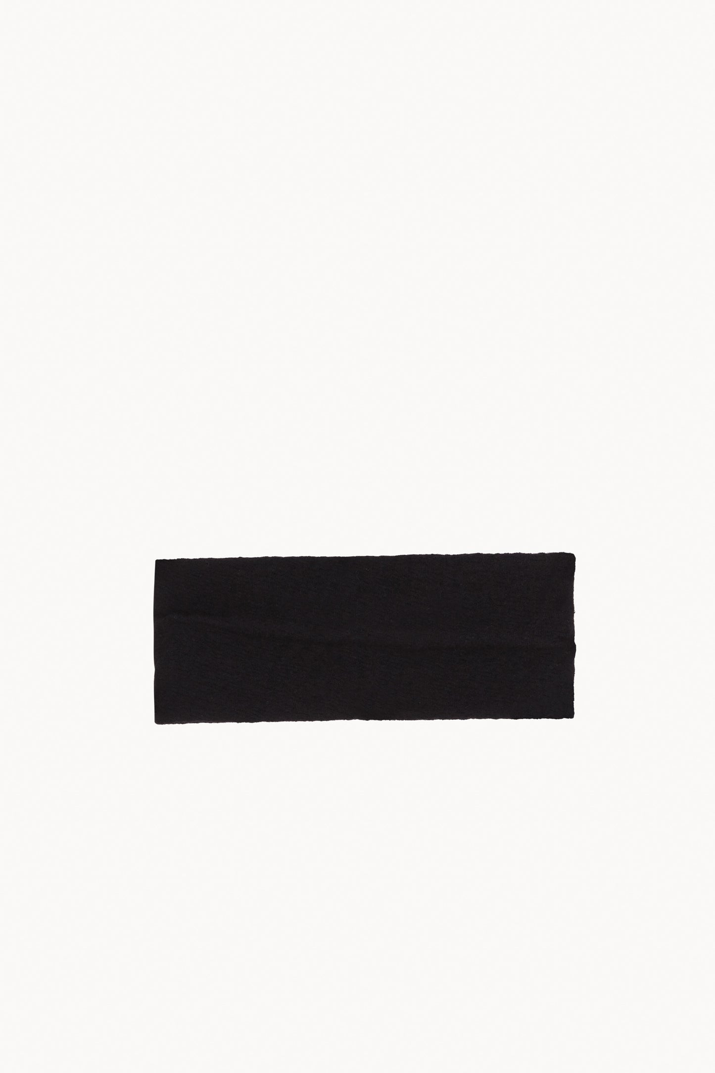 Brano, turbante negro de lana virgen