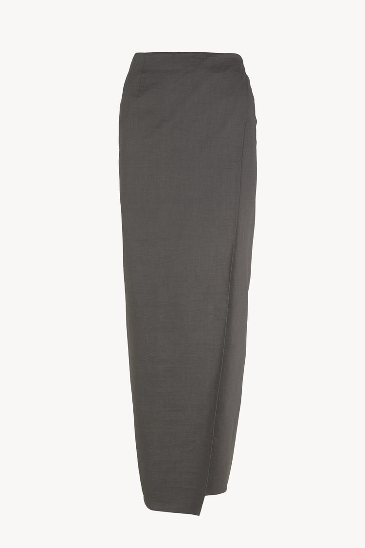 Brenna, dark grey long skirt