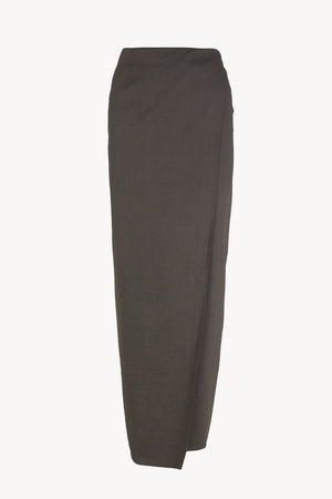 Brenna, dark grey long skirt