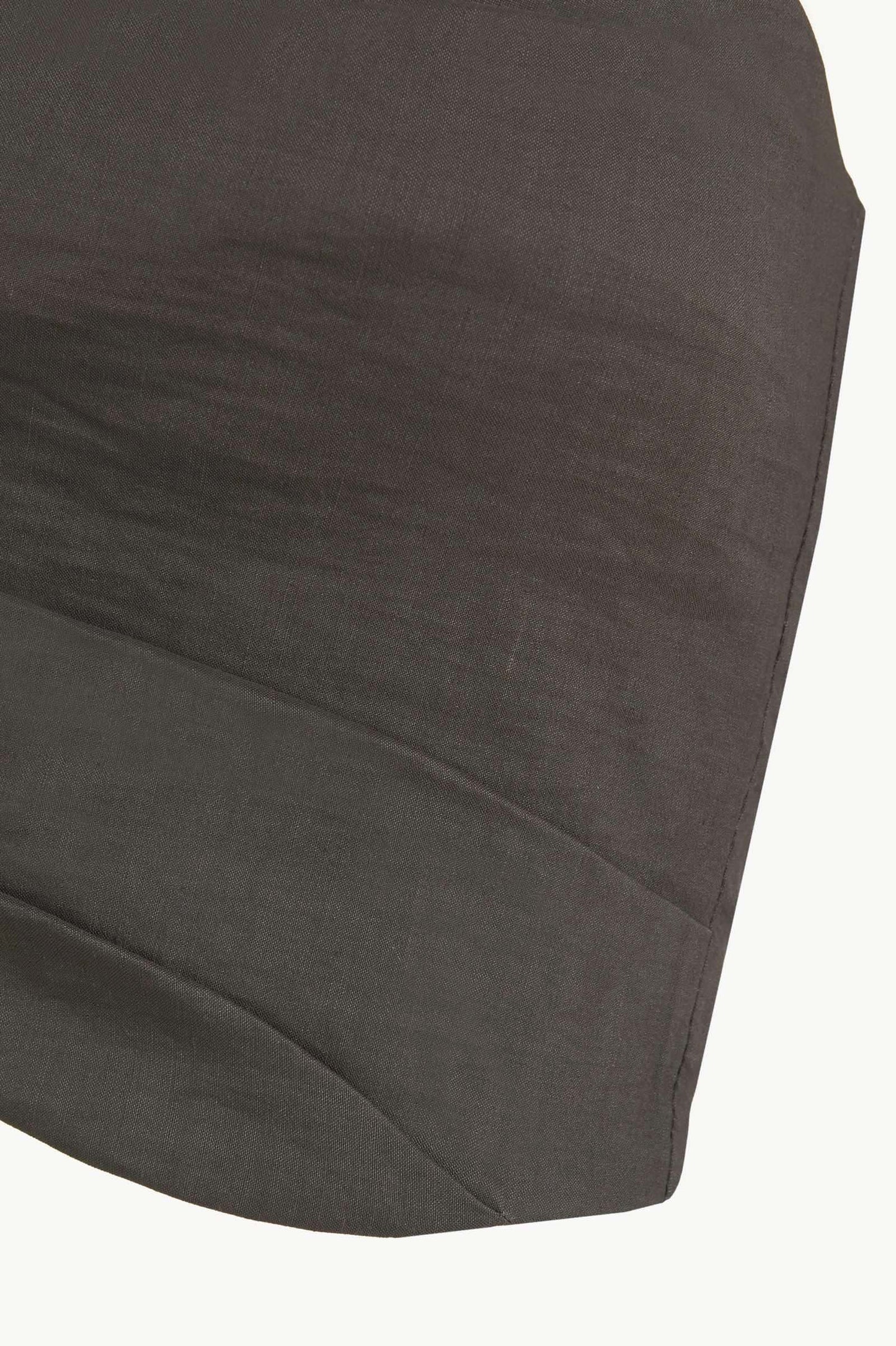 Brenna, top de cañamo y viscosa gris oscuro