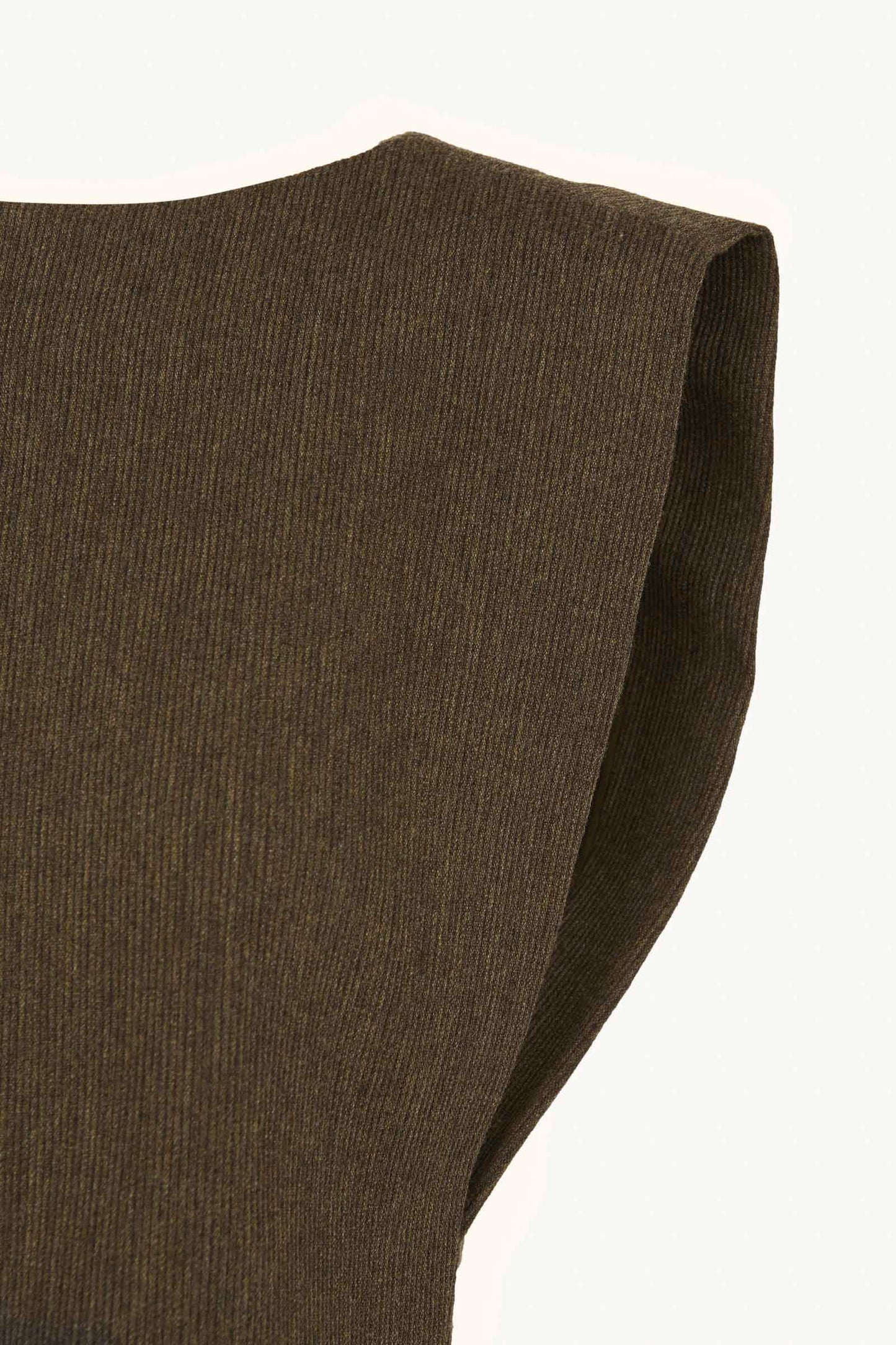 Camino, green melange virgin wool top