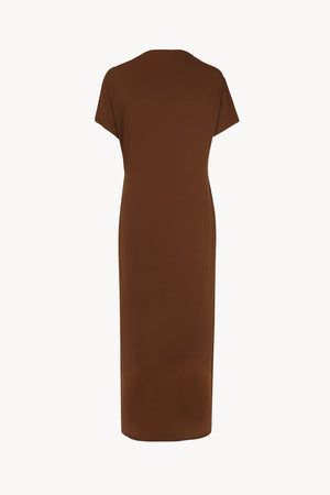 Canela, cinnamon wrap dress