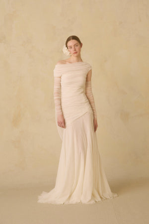 Caracola dress and Capa mittens