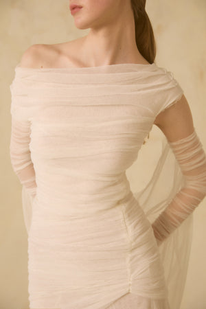 Caracola dress and Capa mittens