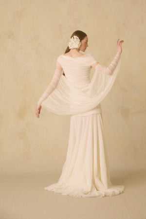 Caracola dress and Capa mittens