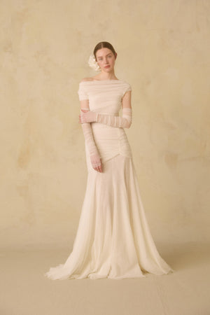 Caracola dress and mittens