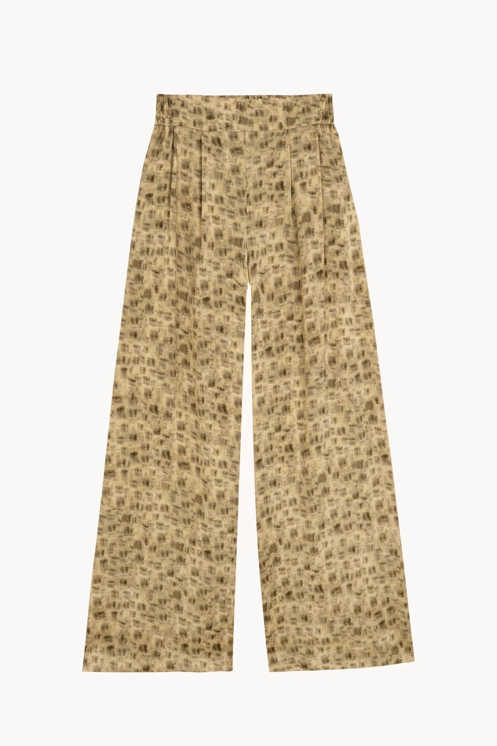 Cassiopea, cuprò chroma print trousers