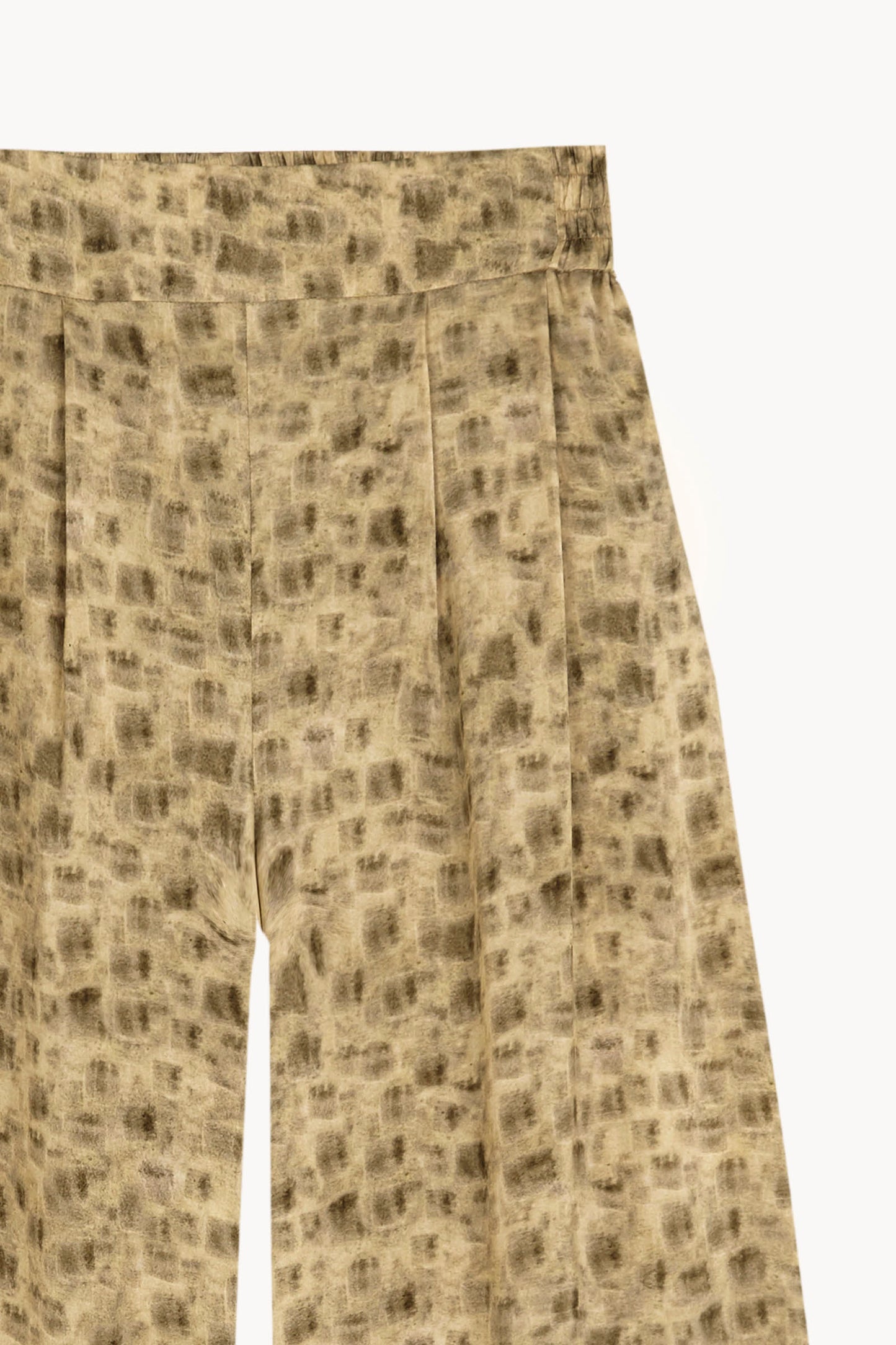 Cassiopea, cuprò chroma print trousers