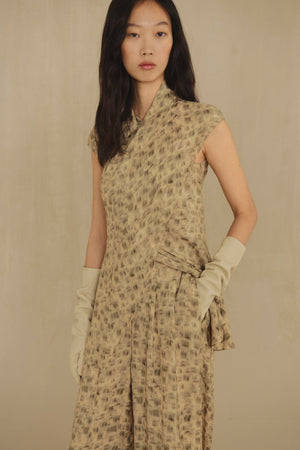 Cassiopea, cuprò chroma print trousers