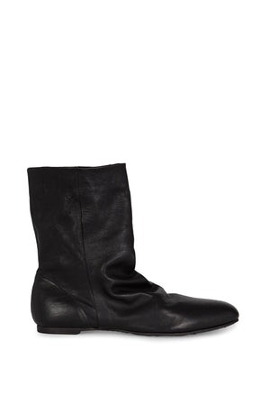 Ciel, black flat ankle boots