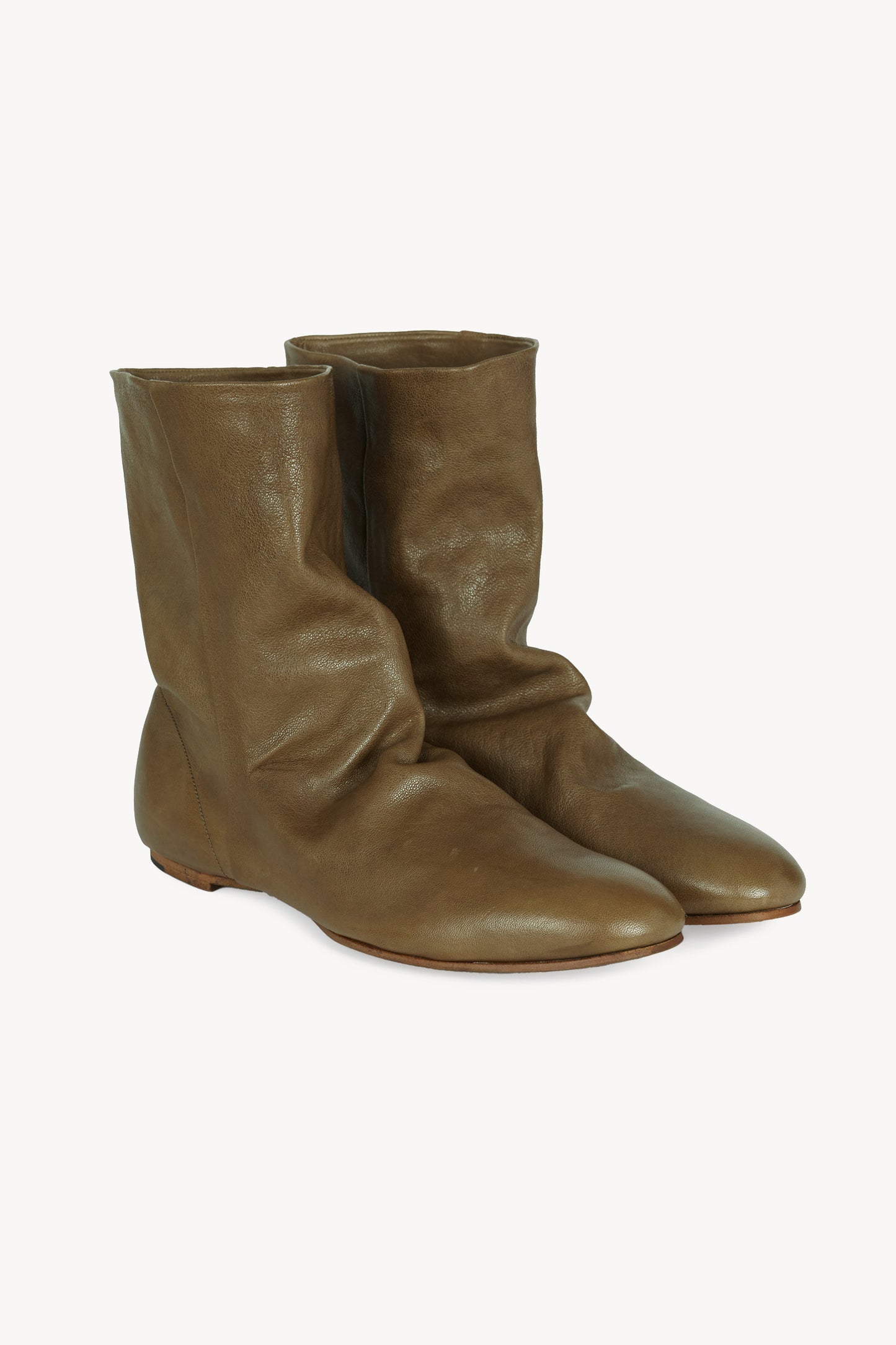 Ciel, botines planos verde kaki