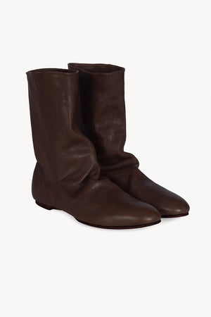 Ciel w, botines planos marron noche