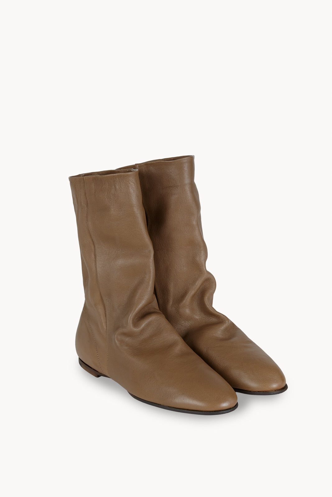 Ciel w, botines planos verde kaki