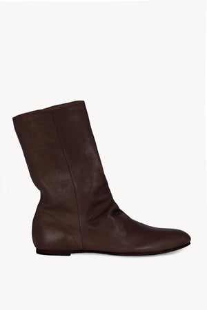 Ciel w, botines planos marron noche