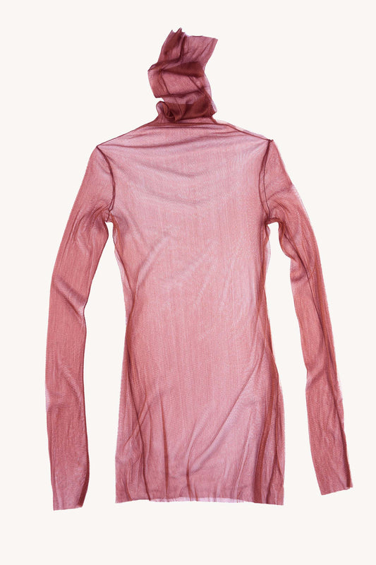 cisne de tul, top bordeaux bs