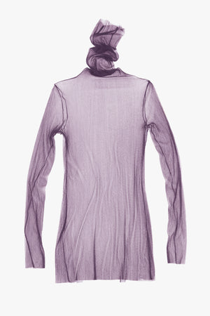 Cisne de tul, top dark purple