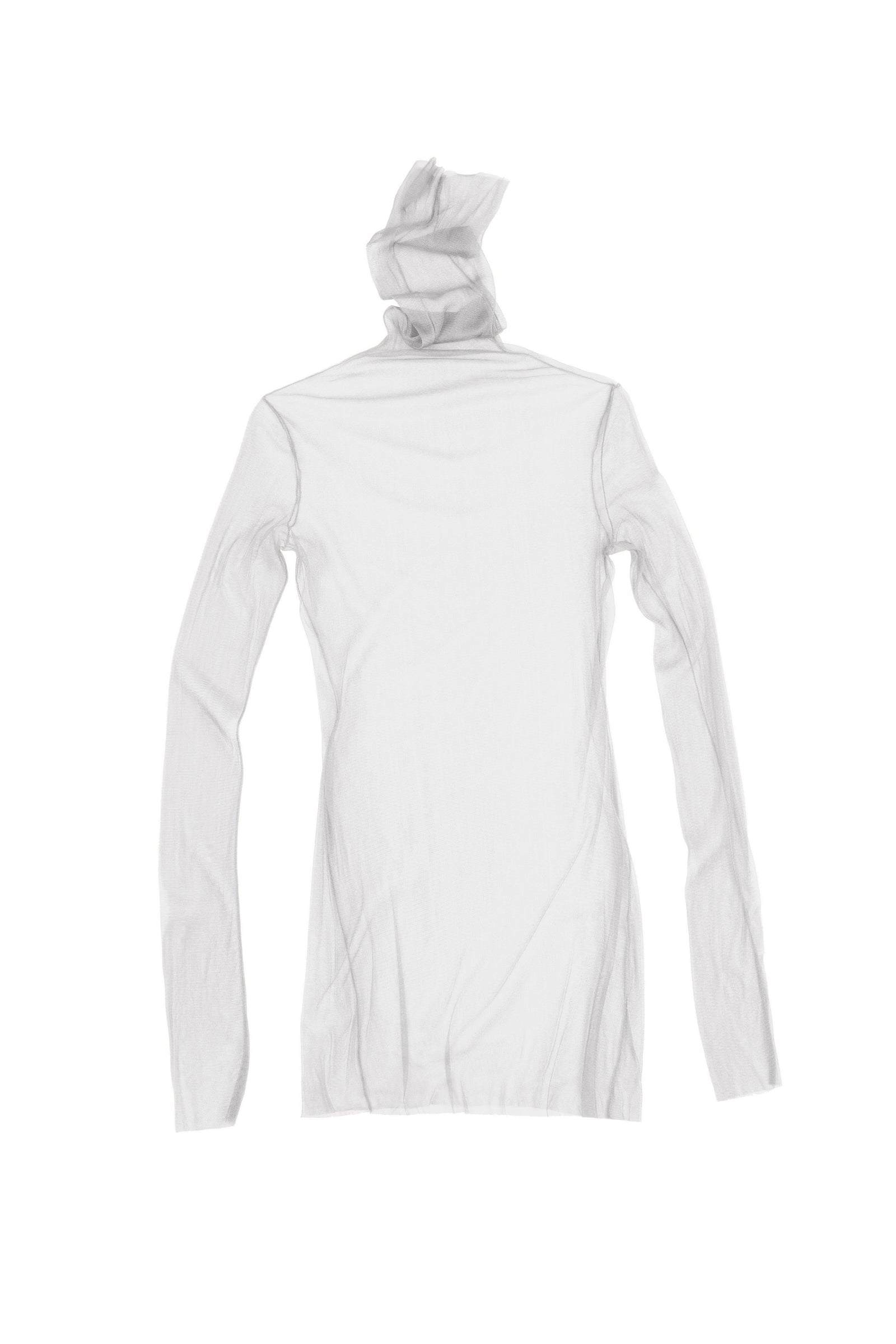cisne de tul, silk tulle top ivoire