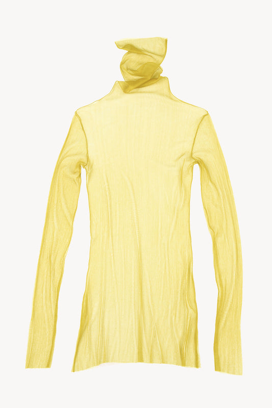 cisne de tul, tulle top jaune