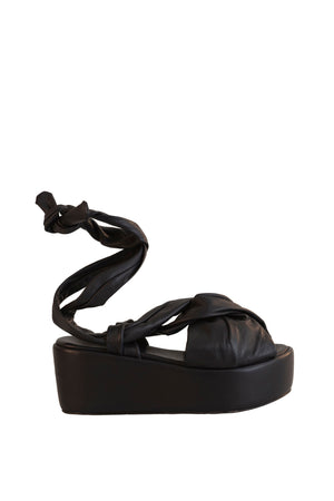 Cleo, bluenero platform sandal