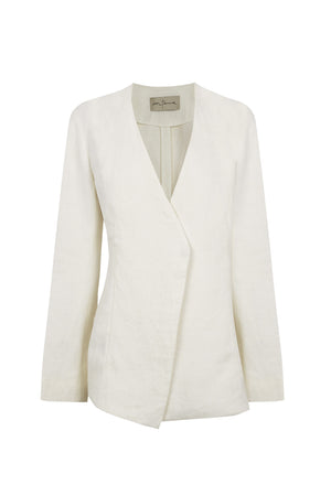 Costa, ivory linen jacket