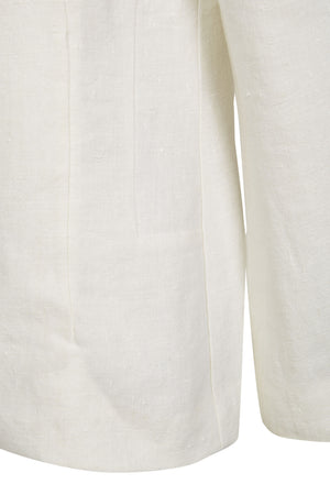 Costa, ivory linen jacket