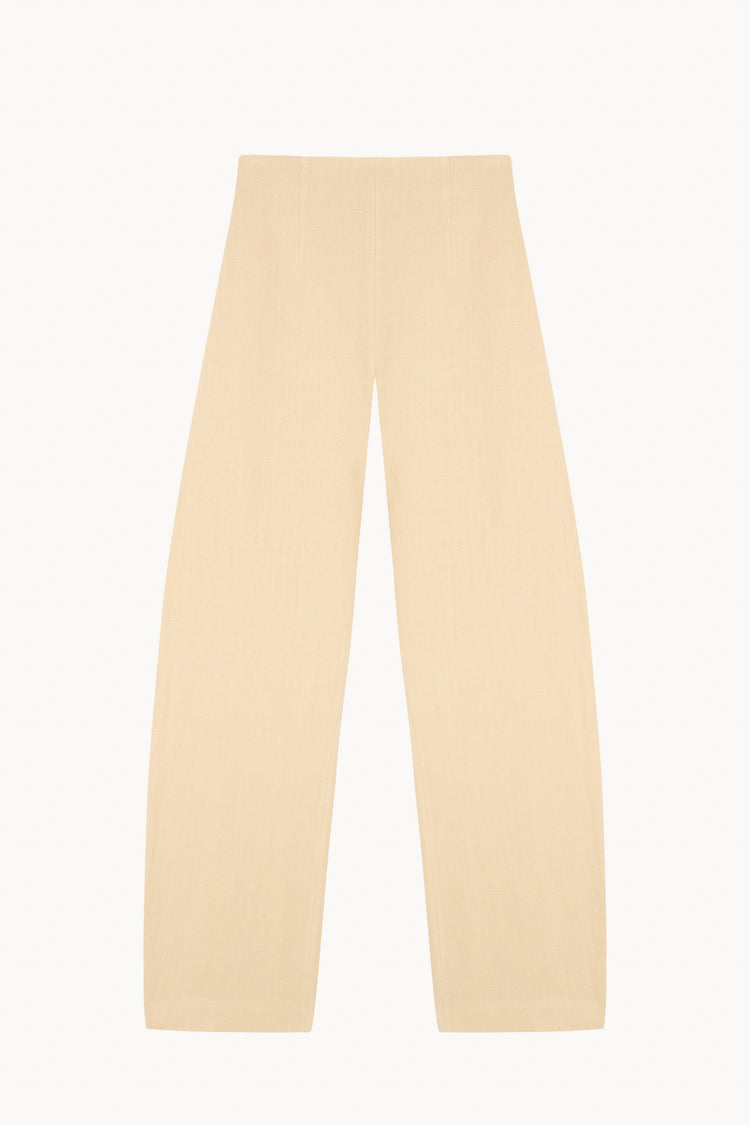 Costa, pantalon de lino beige mares