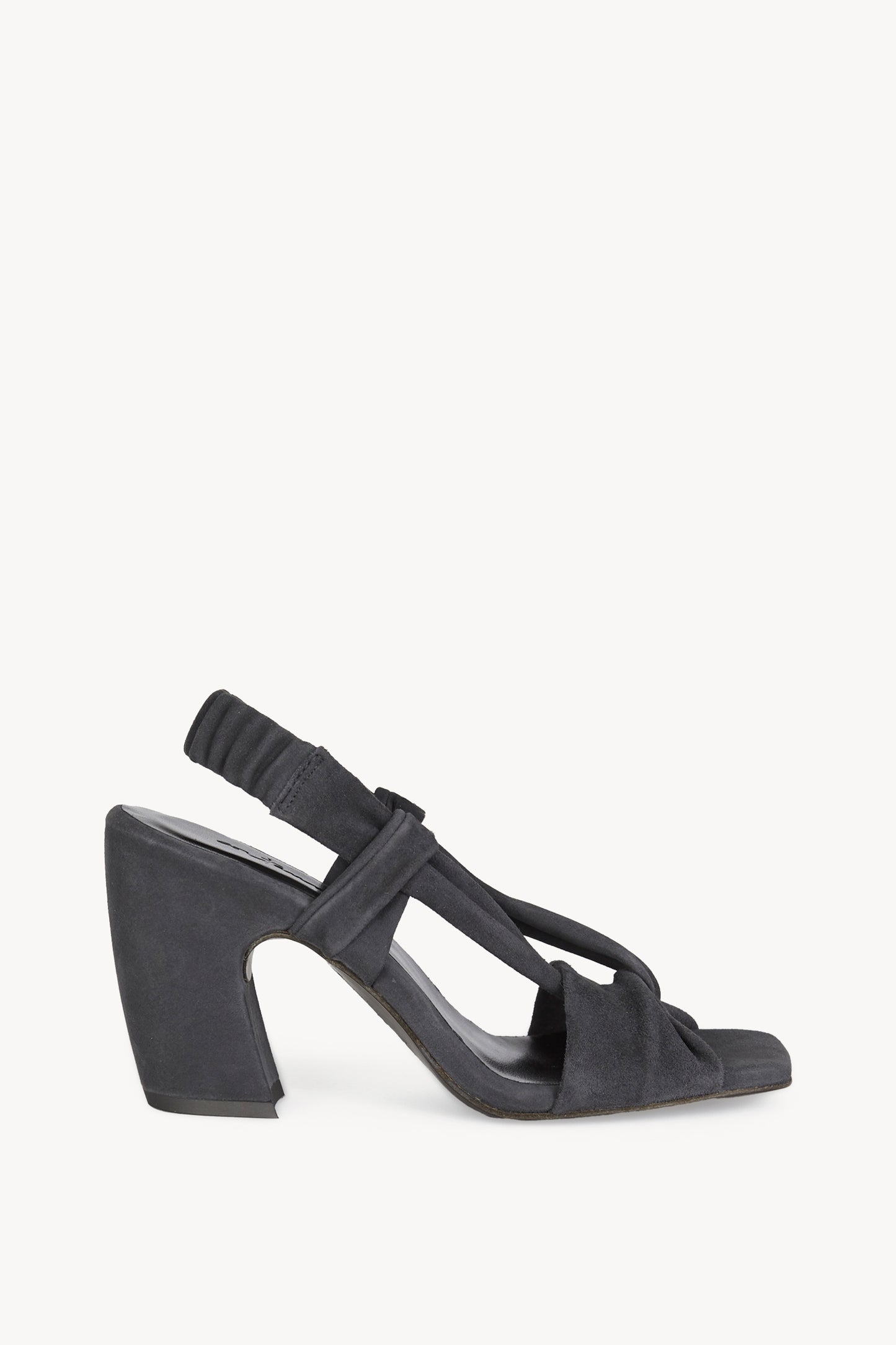 Costa, graphite suede sandal