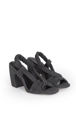 Costa, graphite suede sandal