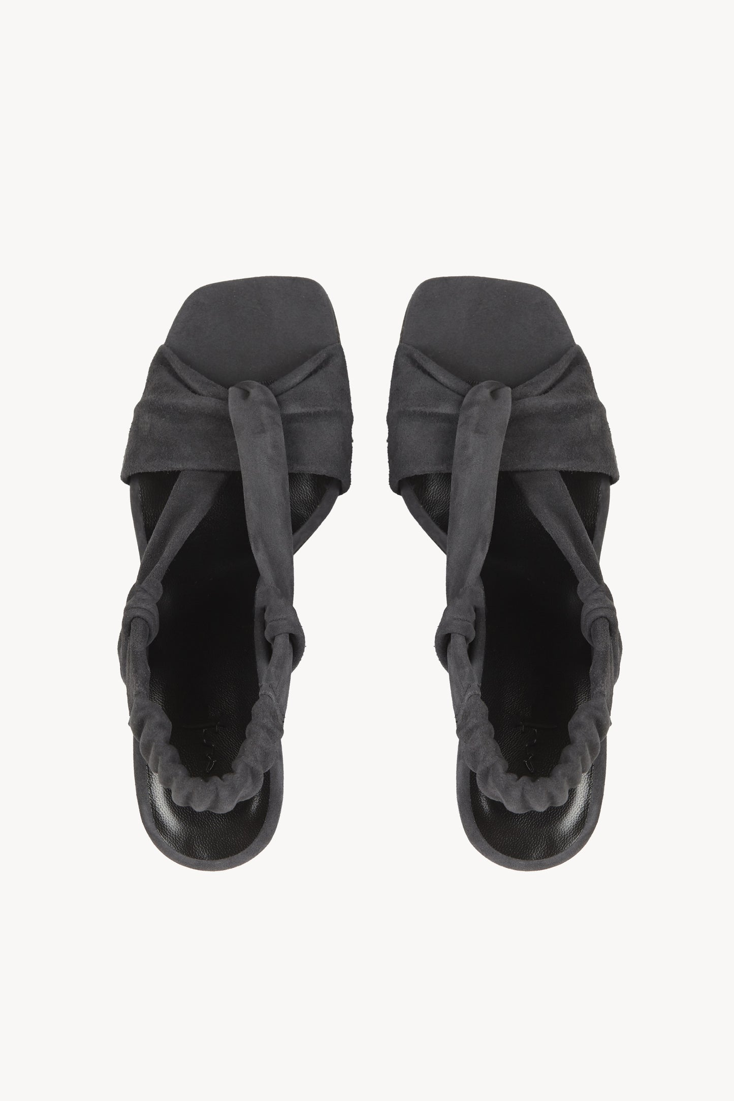 Costa, graphite suede sandal