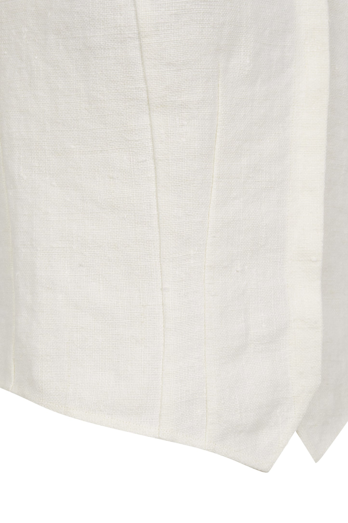 Costa, ivory linen vest