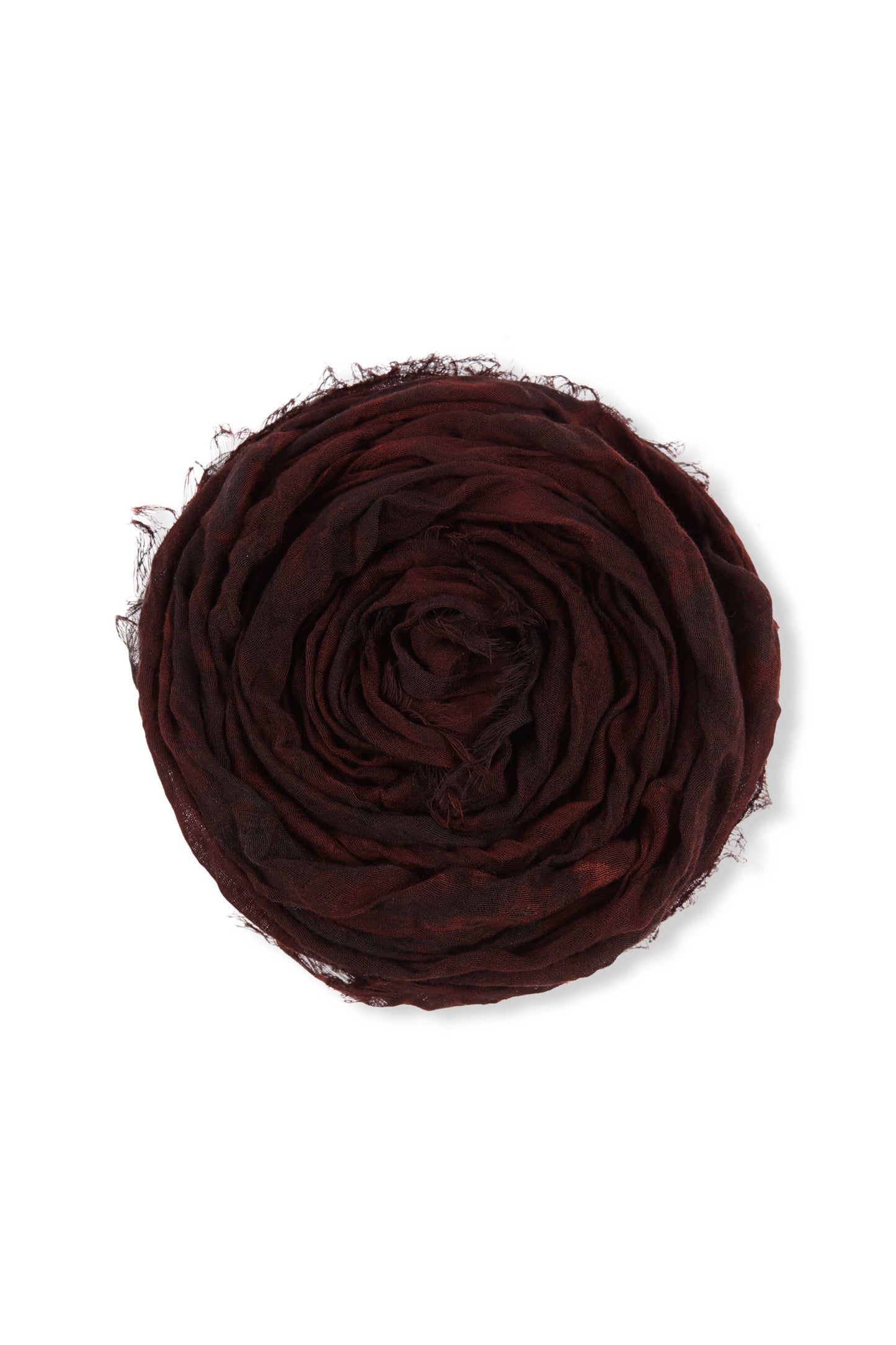 Cuento, burgundy and dark blue foulard