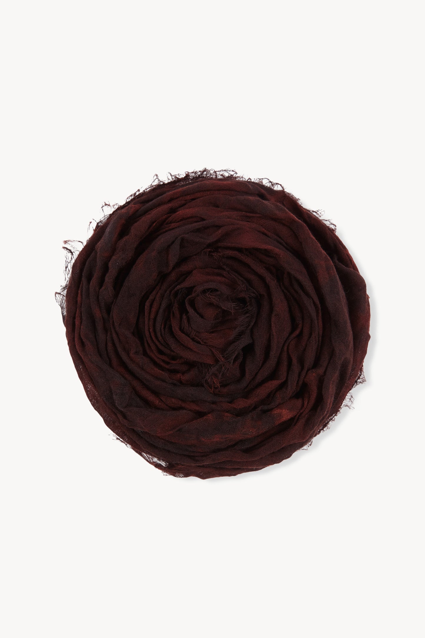 Cuento, foulard maltinto burdeos y azul oscuro