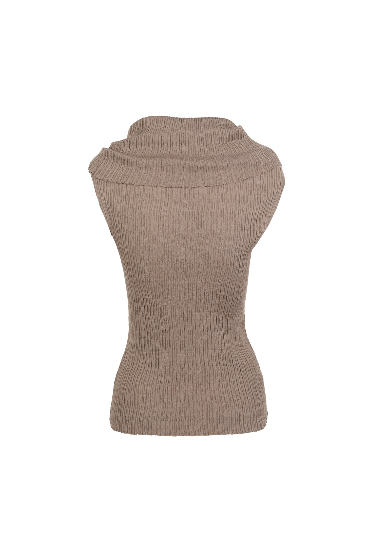 Cypress, smoky mauve knit top