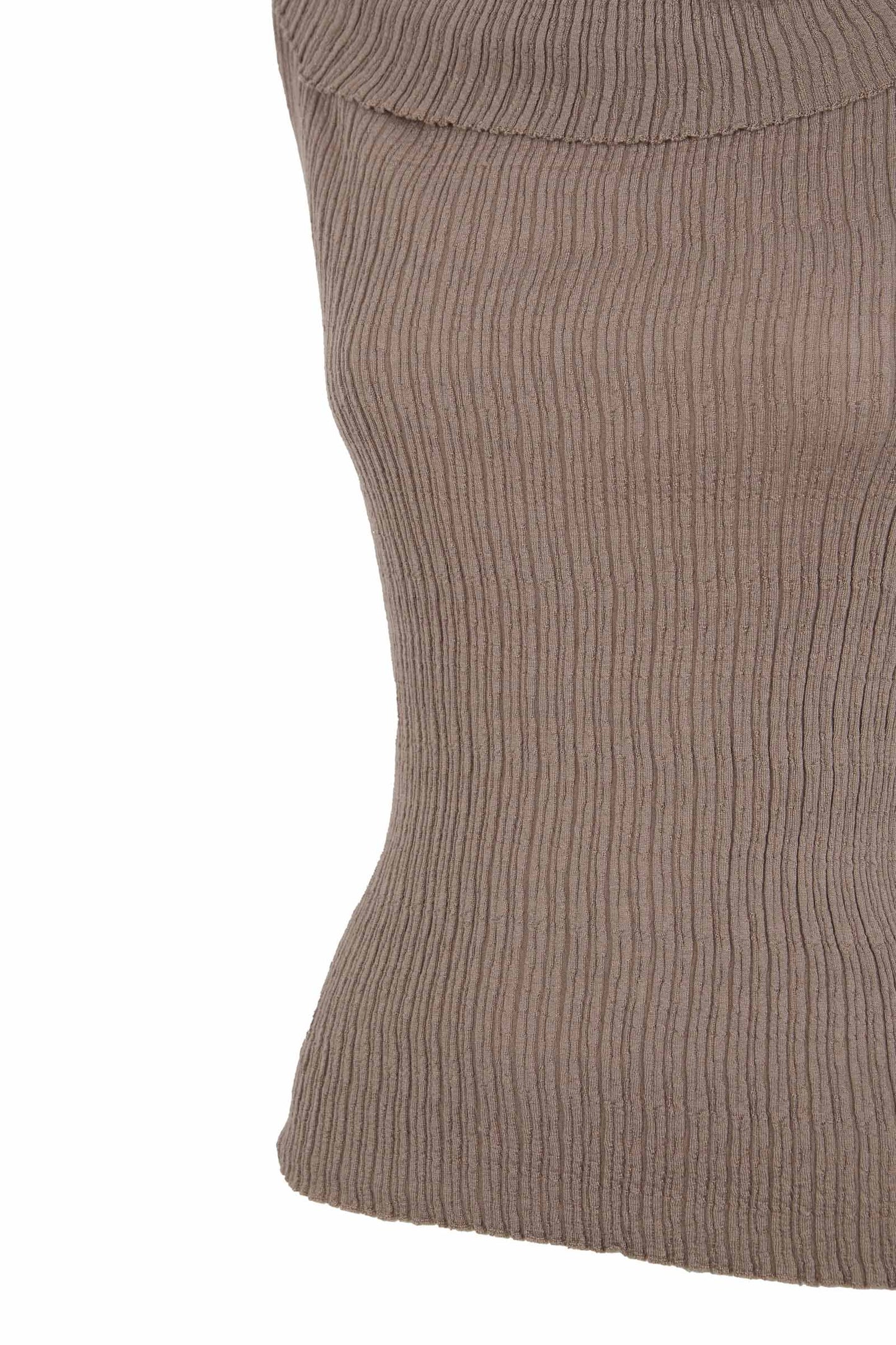 Cypress, smoky mauve knit top