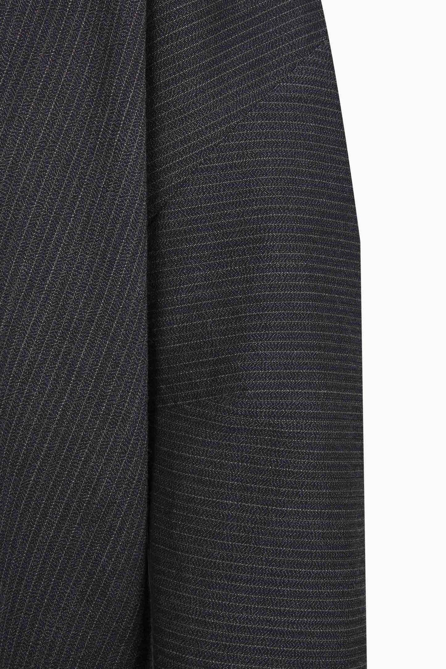Destino, blue and grey jacquard striped oversized jacket