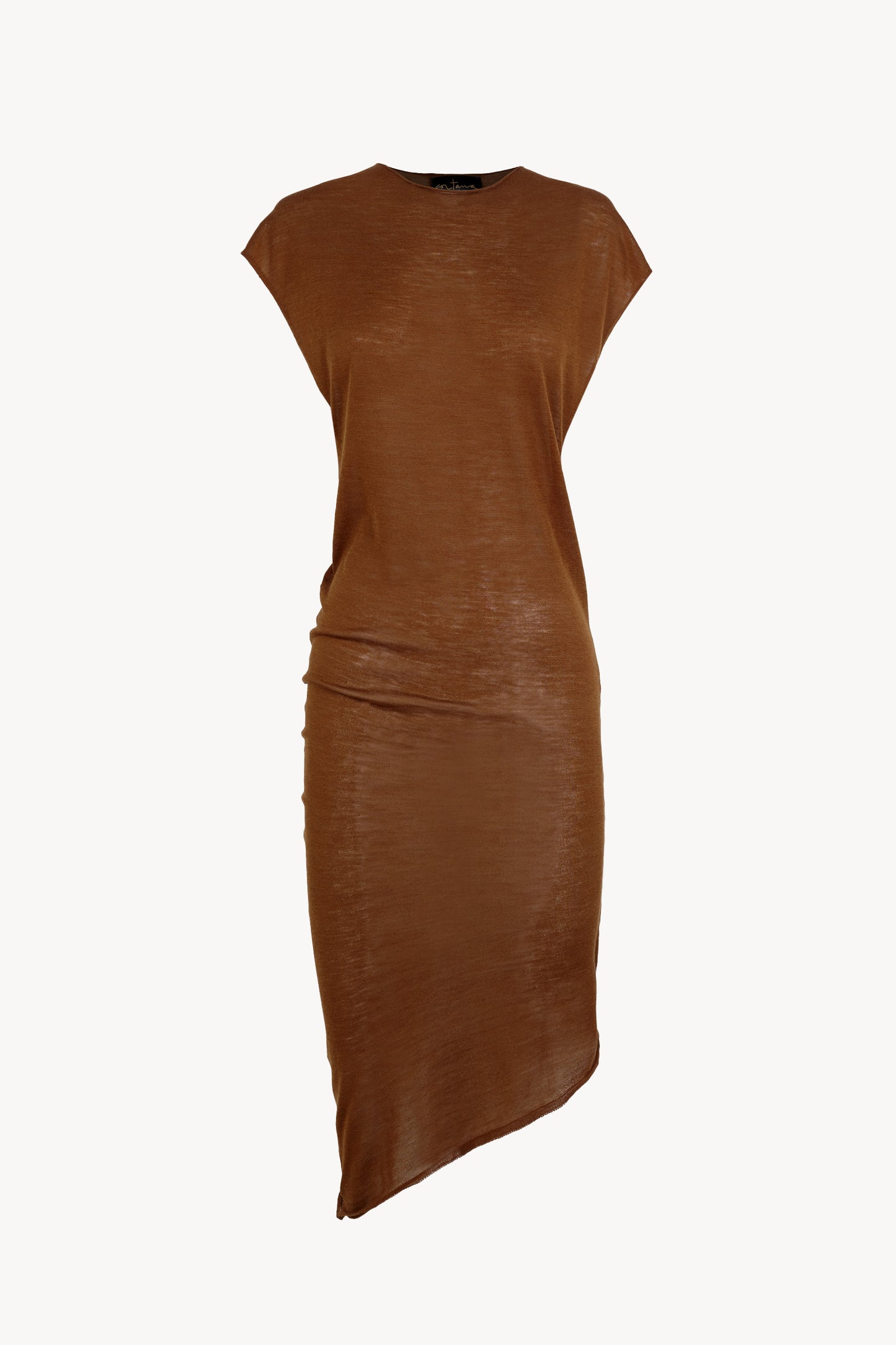 Donia, cinnamon knit top