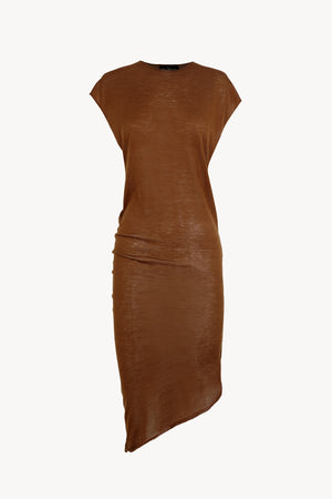 Donia, cinnamon knit top