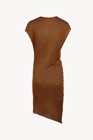 Donia, cinnamon knit top