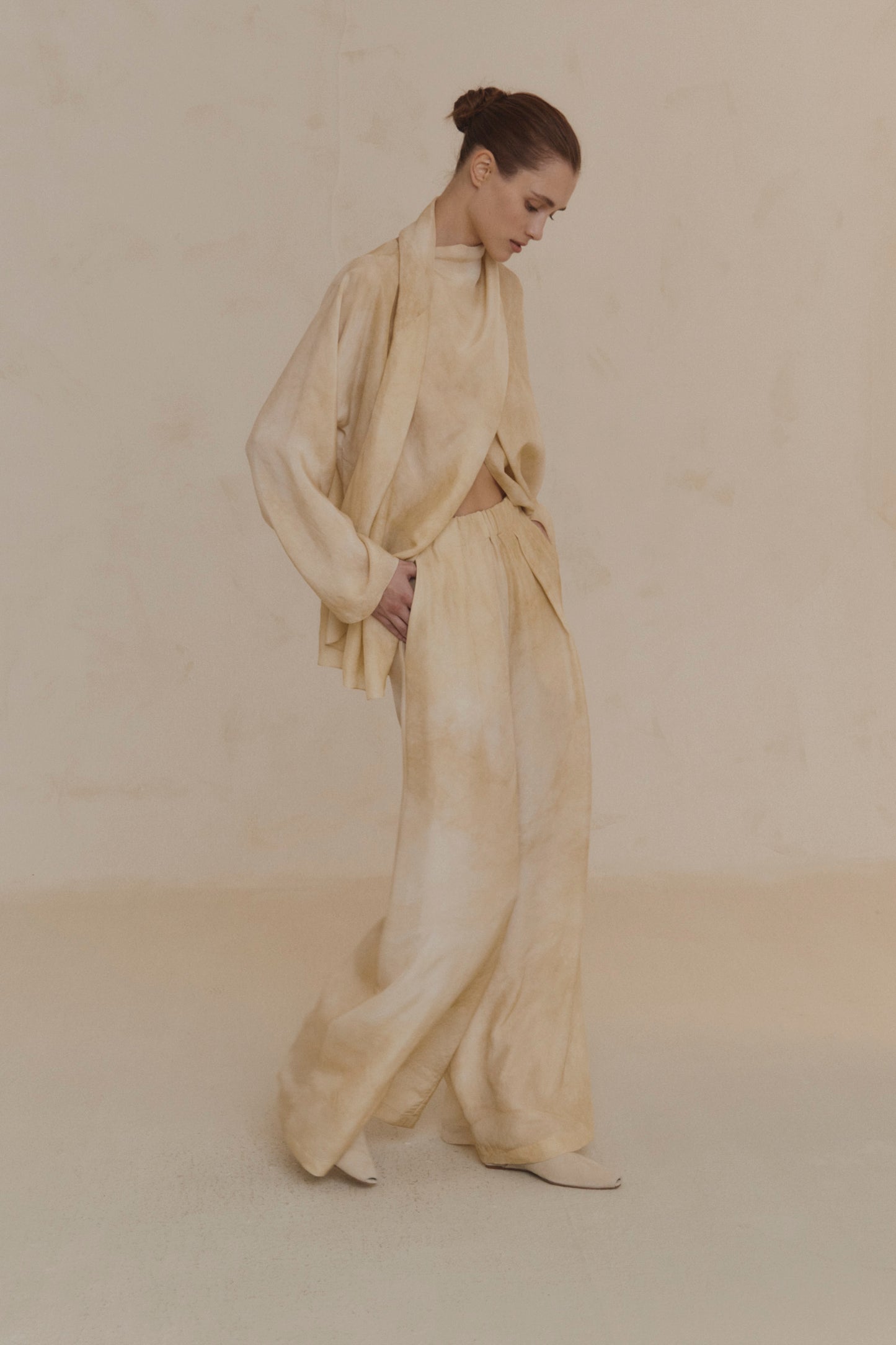 Umbra, ivory wedge sandal