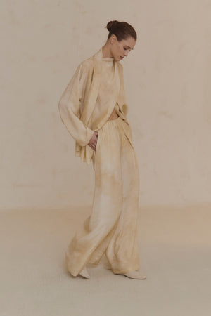 Umbra, ivory wedge sandal