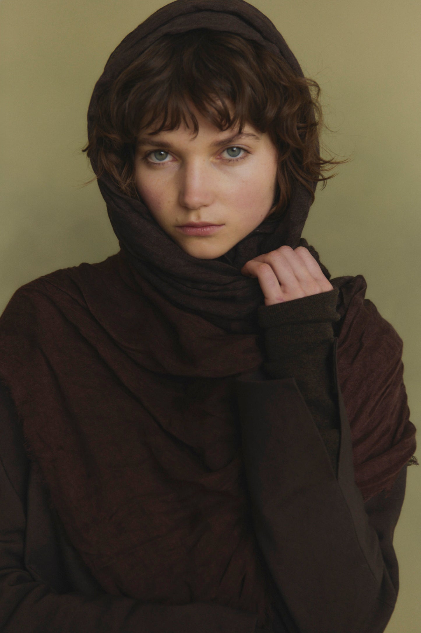 Dream, tricolor mahogany foulard