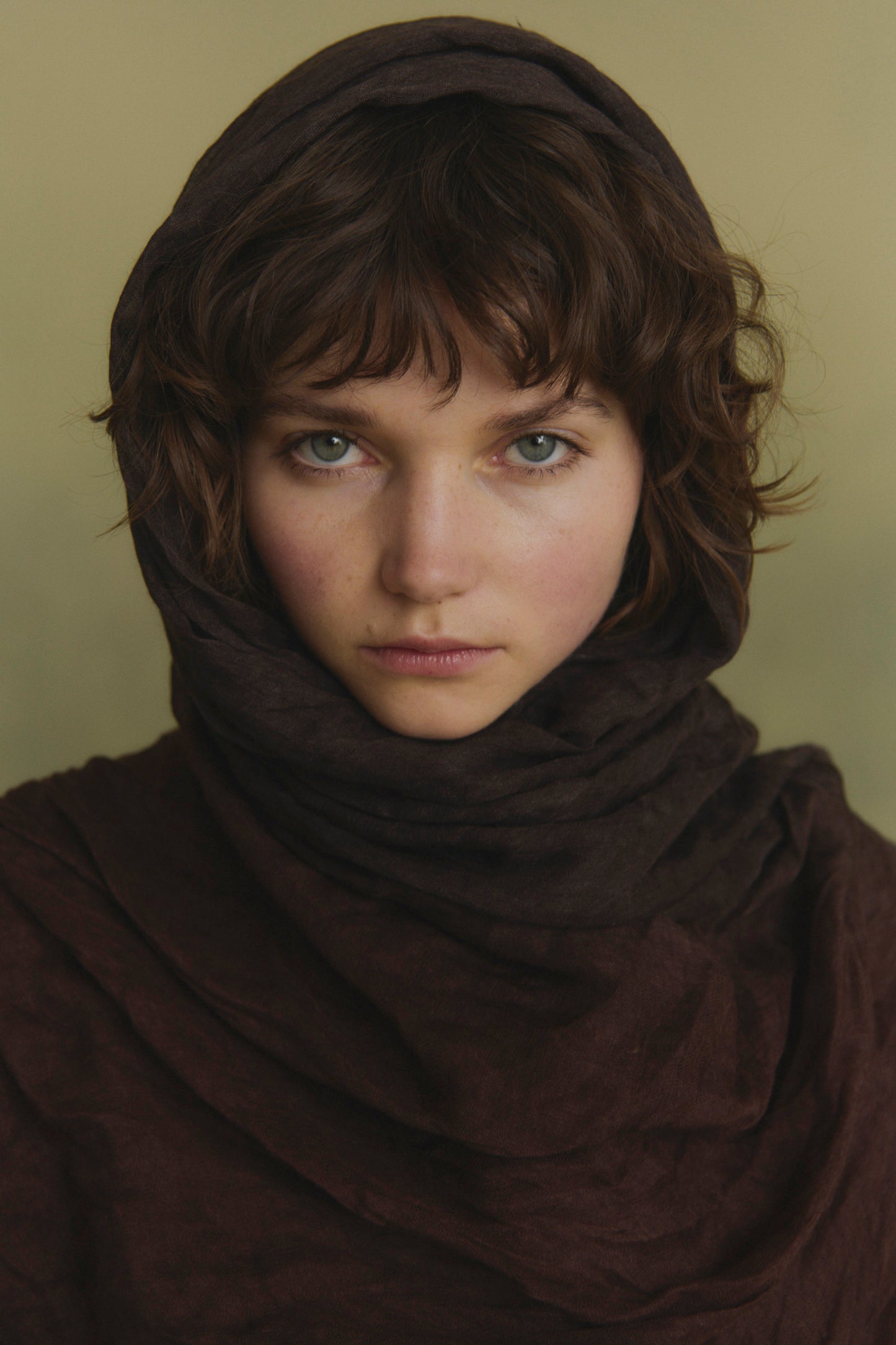 Dream, tricolor mahogany foulard